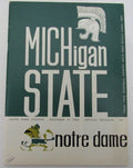 1964 Notre Dame vs. Michigan State College Football Game Program  129508