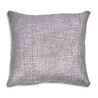 Sparrow Wren Metallic Woven Decorative Pillow 18 x 18