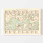 Shipping Map of the World, 1923