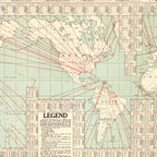 Shipping Map of the World, 1923