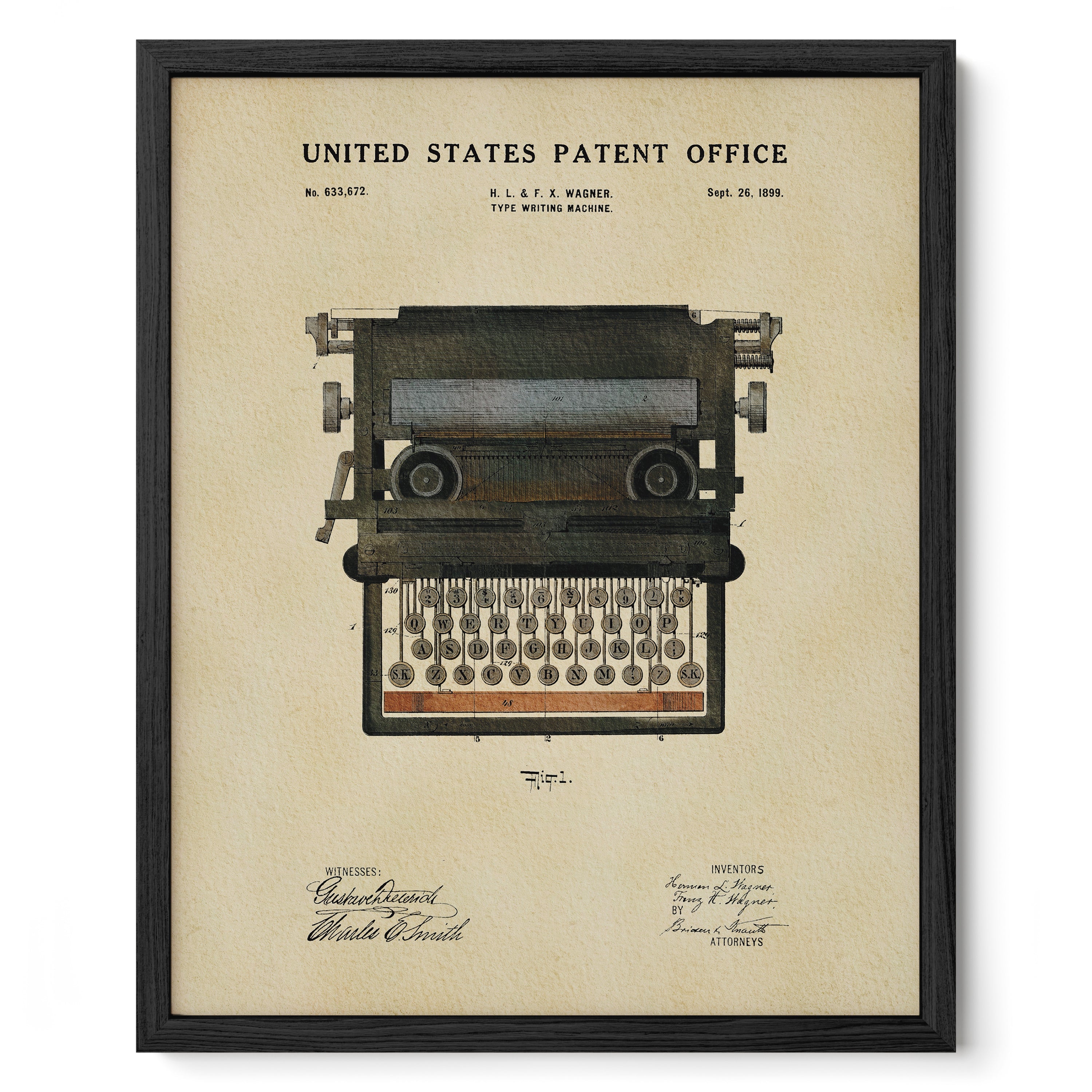 Vintage Typewriter (1899)