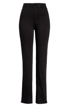 rag & bone Nina High Waist Bootcut Jeans in Black, Size 26
