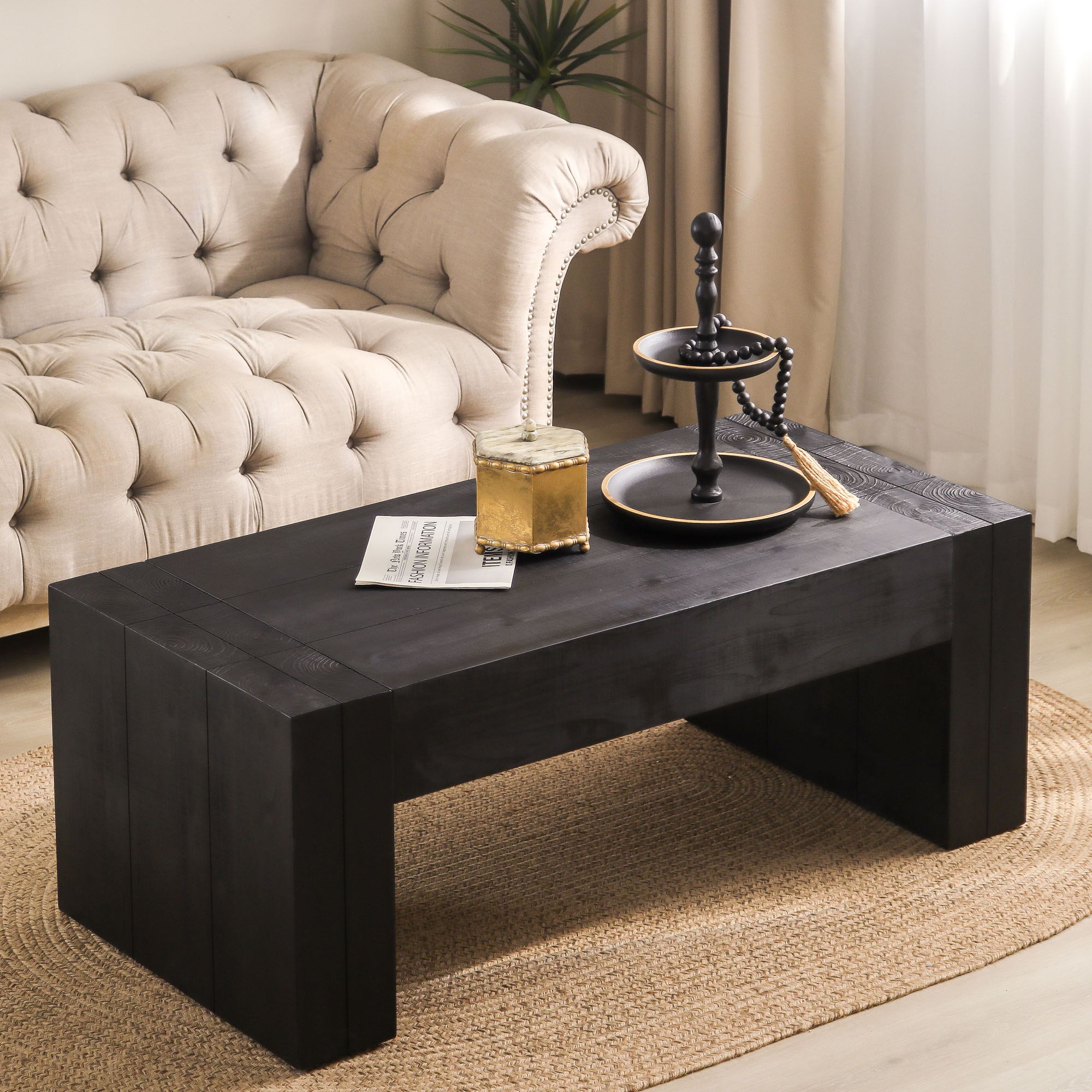Minimalist Rectangular Center Table