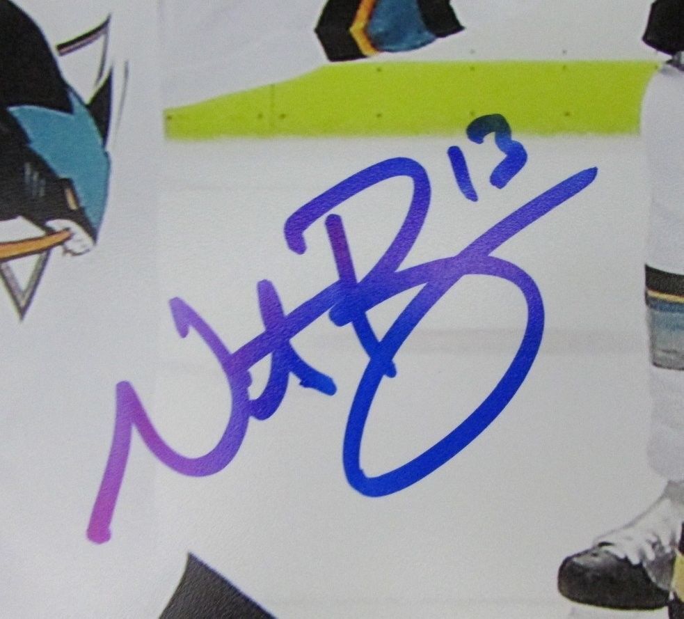 Nick Bonino Pittsburgh Pengins Autographed/Signed 11x14 Photo JSA 134014