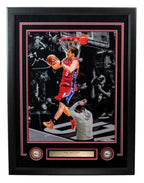 Mac McClung Autographed 16x20 Photo Philadelphia 76ers Framed PSA/DNA 179047