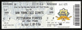 Barry Bonds Homerun #688 13th Season with 30+ HRs  Full Ticket Giants 8/10/2004