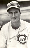 Dewey Williams Cubs d. 2000 Signed/Autographed 3x5  Photo 179336