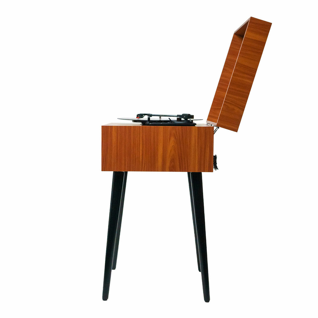 Victor Newbury 8-in-1 Wood Music Center // Mahogany