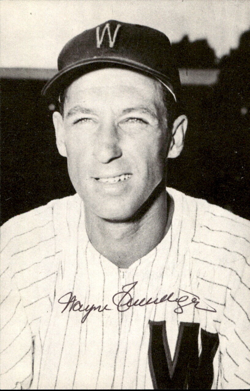 Wayne Terwilliger Senators Signed/Autographed 3x5  Photo 179262