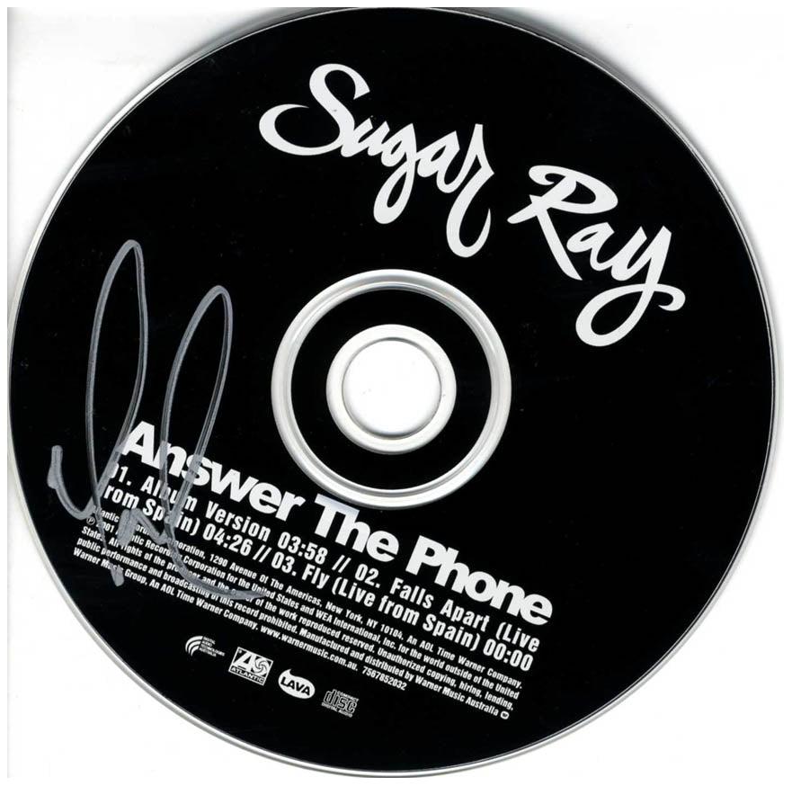 Sugar Ray Mark McGrath Signed Autographed Answer The Phone CD