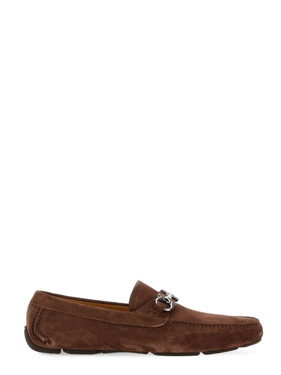 Ferragamo Men Moccasin Ornament Gancini