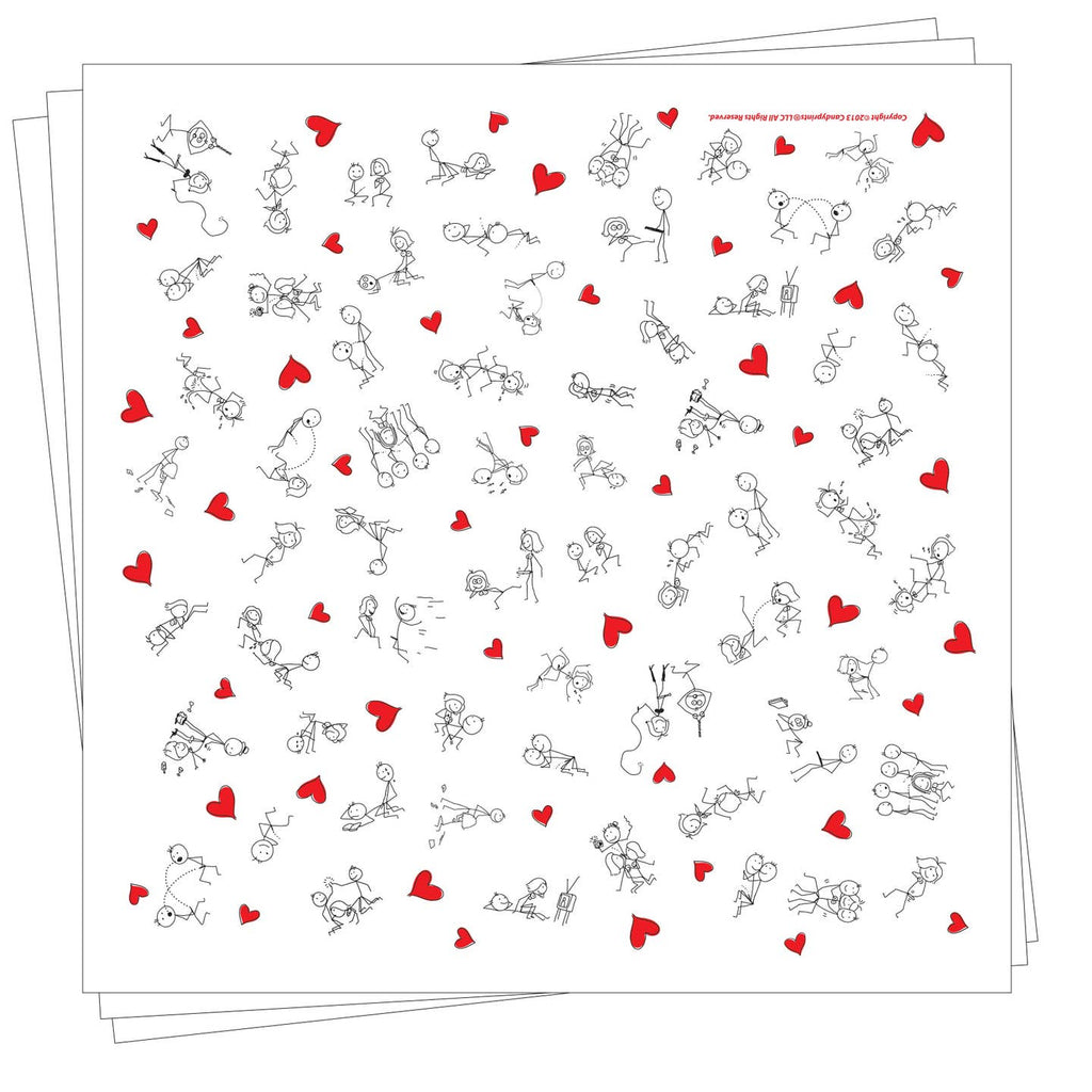 Dirty Stick Figures Party Plates & Napkins Set – Funny Bachelorette Decorations