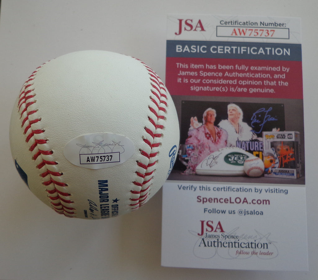 Placido Polanco Signed/Autographed OML Baseball Phillies/Tigers JSA 191815