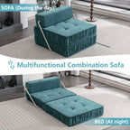 Folding Sofa With Removable Back Cushion