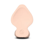 b-Vibe Slipskin Realistic Silicone Dildo 6 in. Girthy Cream