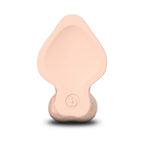 b-Vibe Slipskin Realistic Silicone Dildo 8 in. Curved Cream