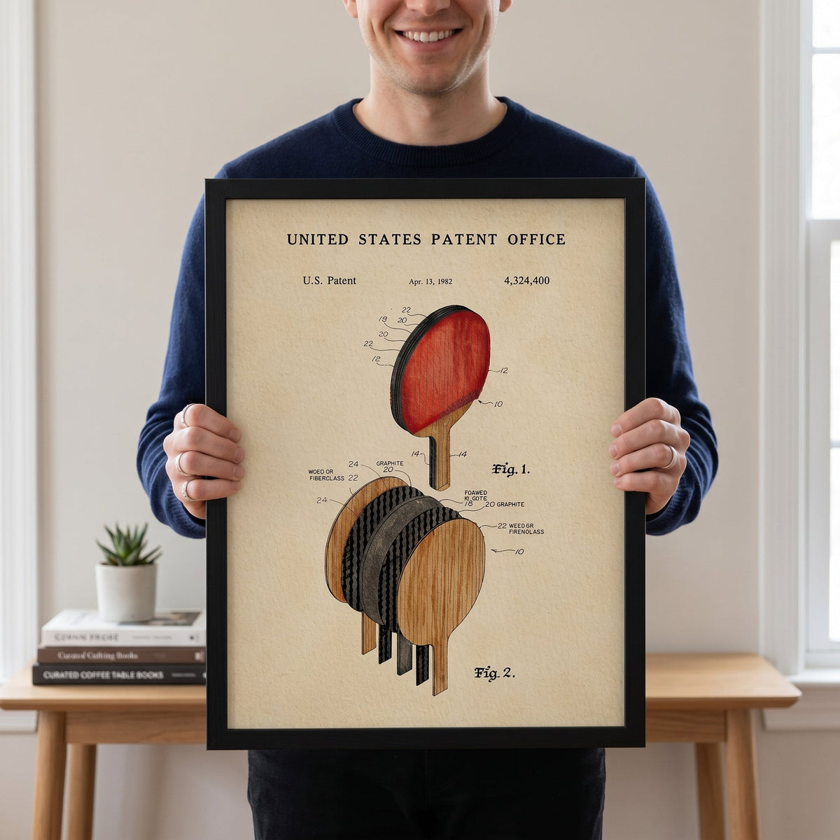 Table Tennis Paddle (1982)