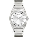 Bulova Men's Classic Silver Dial Watch - 96B015