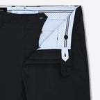 Mens Slim Chino Shorts // Black