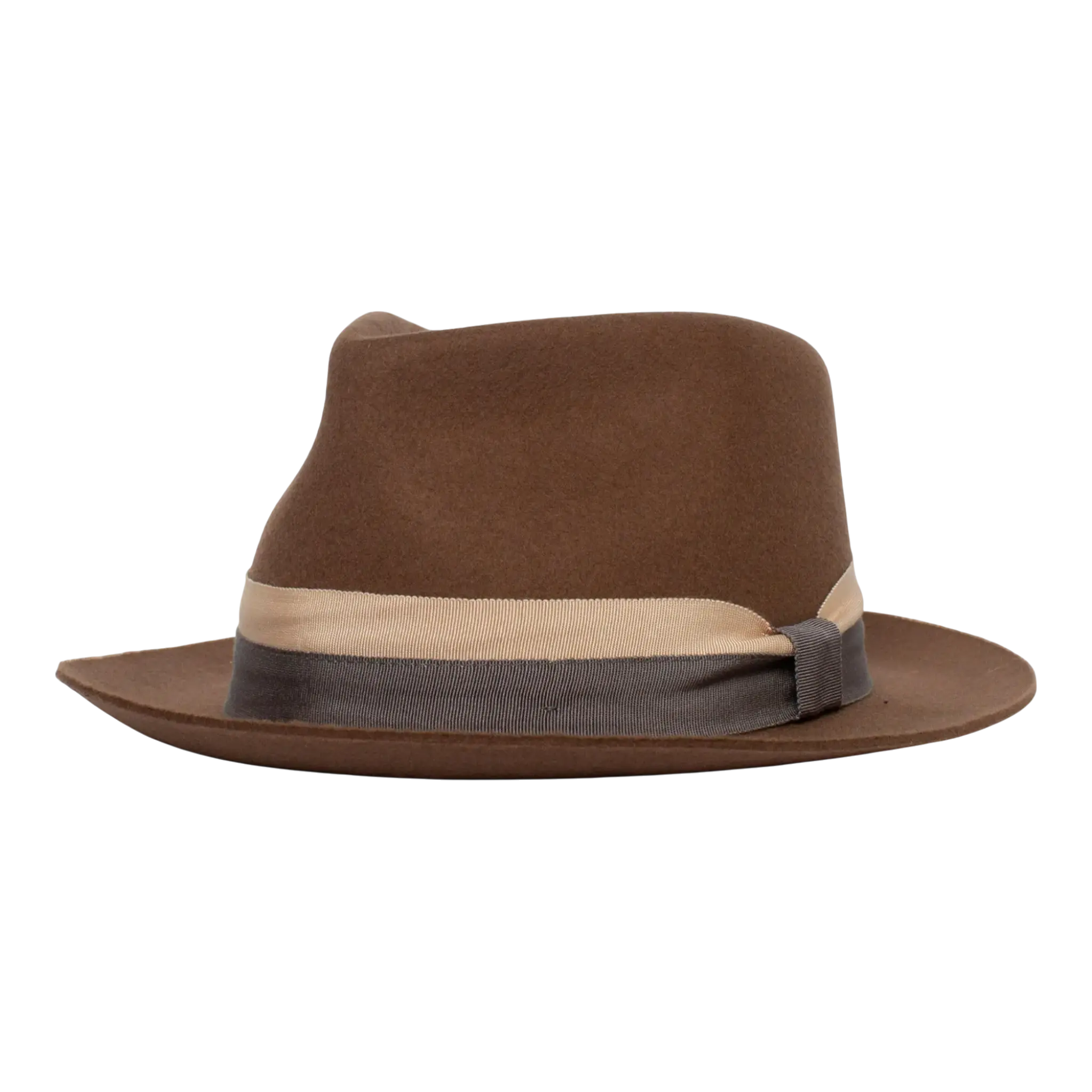 Goorin Bros Wheeler Wool Felt Fedora Hat — Whiskey
