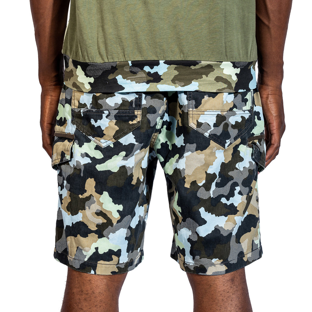 Chandler Woven Shorts // Black Camo