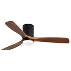 Indoor Ceiling Fan With Lights - Black