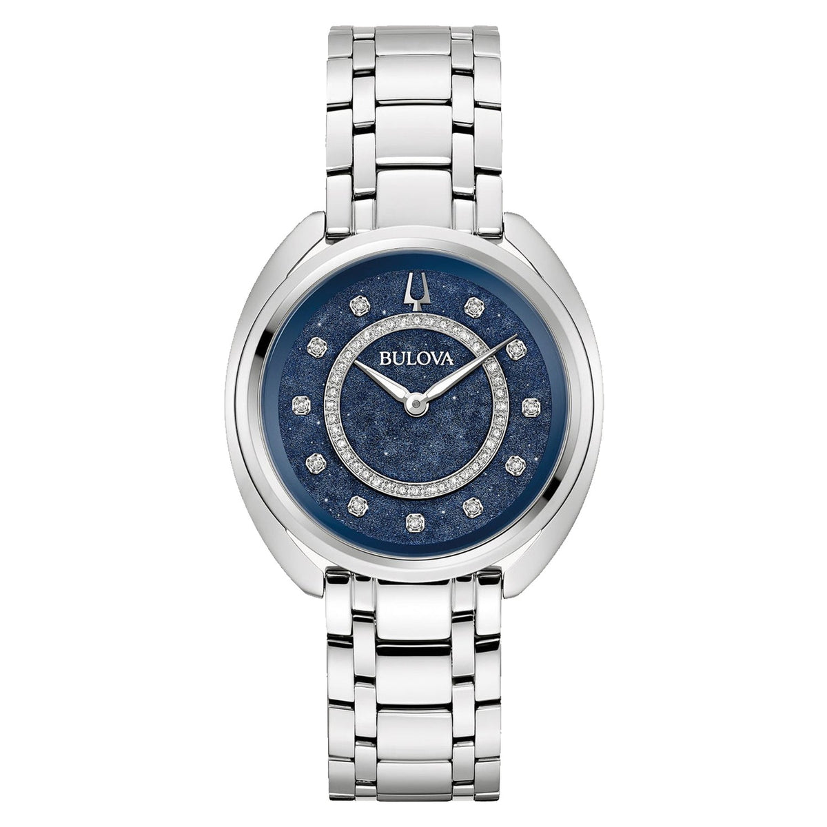 Bulova Women's Classic Duality Blue Dial Watch - 96X160