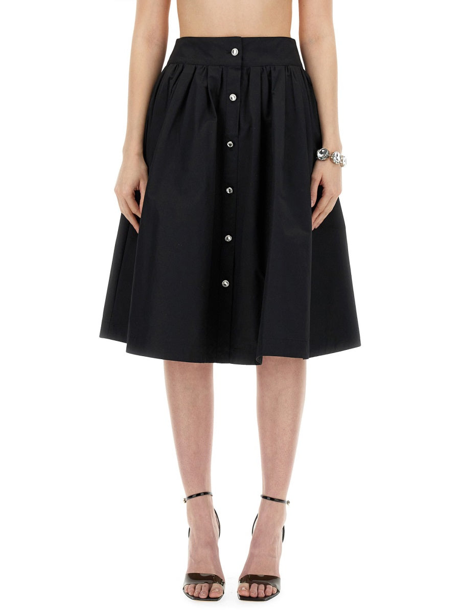 Moschino Women Poplin Skirt