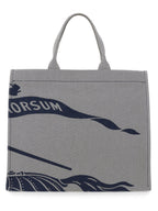 Burberry Men Canvas Tote Bag