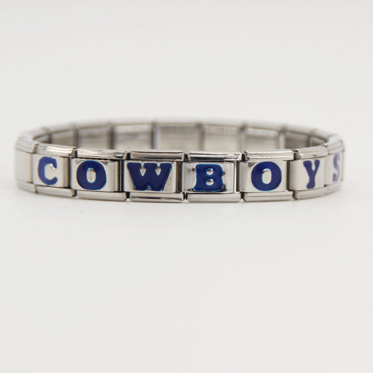 Dallas Cowboys Italian Charm Bracelet – DIY Custom Gift for Fans
