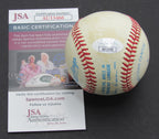 Carney Lansford Oakland A's Signed/Autographed  Rawlings OAL Baseball JSA 189862