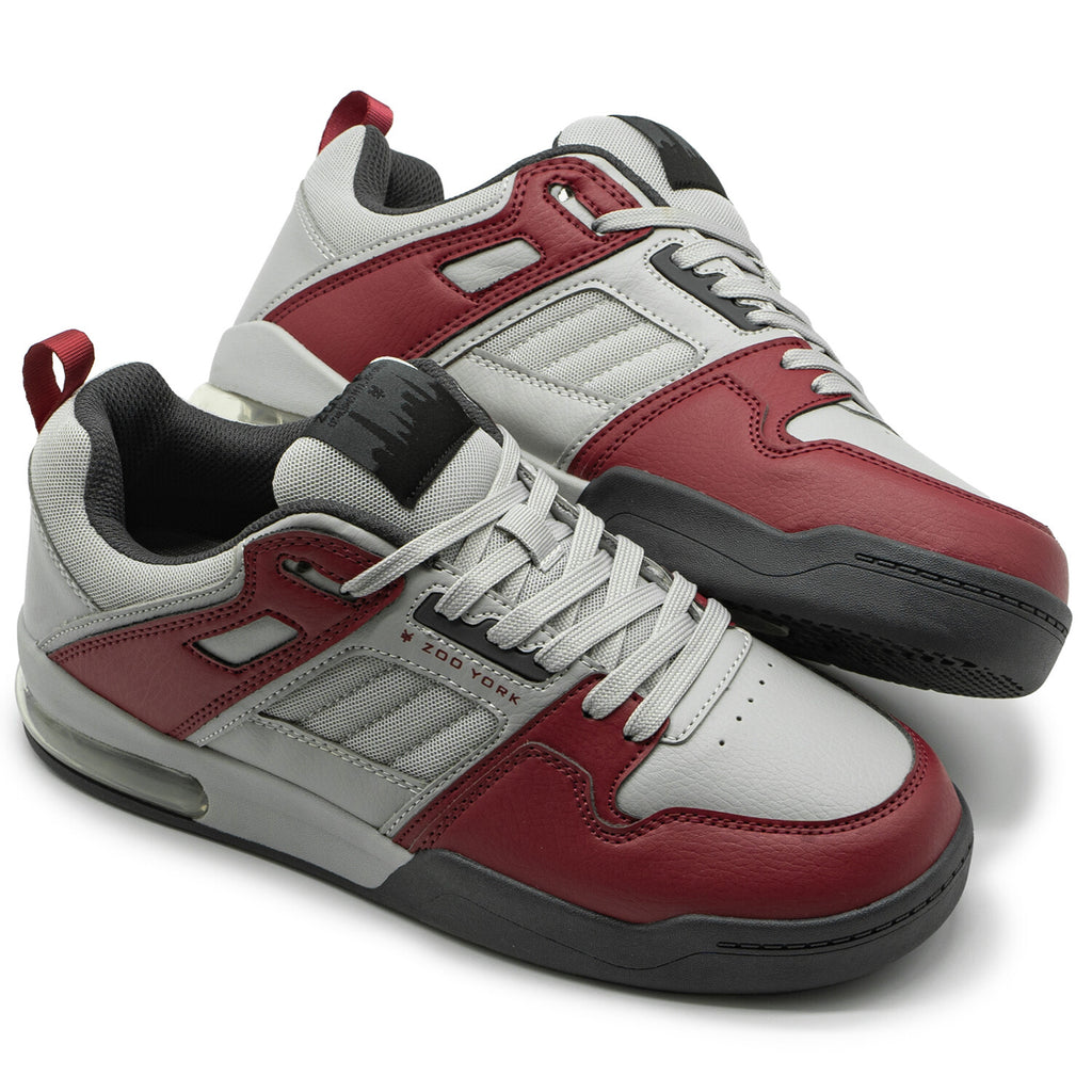 Shotime Sneakers // Grey Red