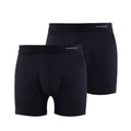 Jersey Boxers // Black // Pack of 2