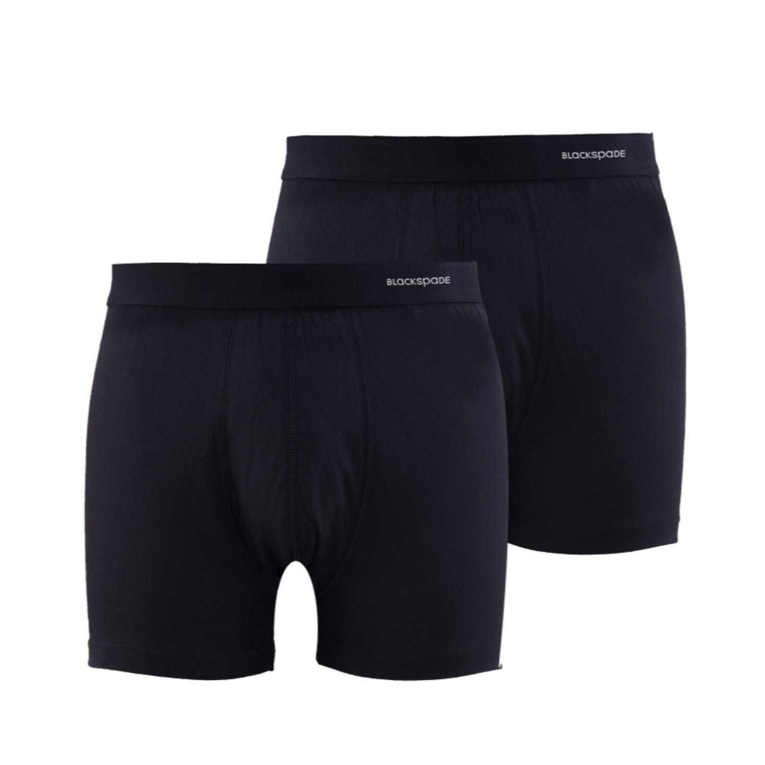 Jersey Boxers // Black // Pack of 2