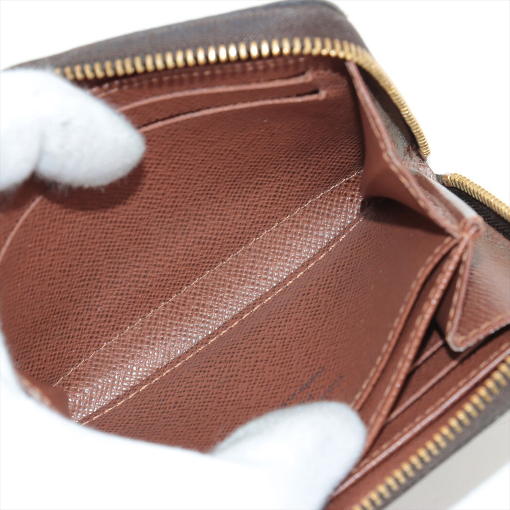 Louis Vuitton Monogram Zippy Coin Case // Brown
