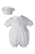 Forrest Cotton Christening Romper Size - 3 to 6 months