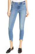 FRAME Le High Step Hem Crop Skinny Jeans in Westway, Size 27