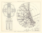 Vintage Map of the O'Hare International Airport Vicinity, 1951