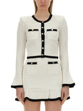 Self-Portrait Women Crochet Cardigan