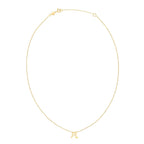 14K Yellow Gold Scorpio Necklace