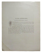 Eugene Hornbacher Boxer d.1915 1895 Boxing Gladiators 11x15 Supplement Poster