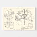 Vintage Map of the Eglin Air Force Base Vicinity, 1952