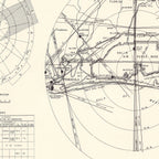 Vintage Map of the Eglin Air Force Base Vicinity, 1952