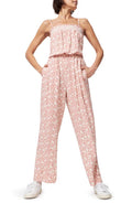 Faherty Renata Floral Jumpsuit in Coral Nusa Floral  Size Xx-Large