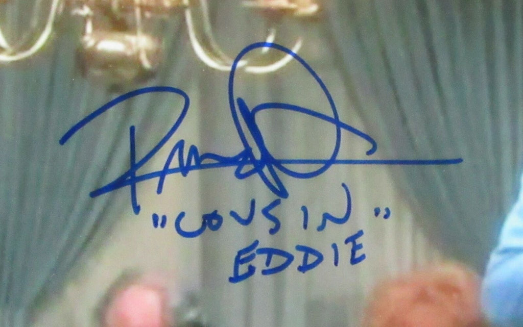 Randy Quaid Signed/Inscribed "COUSIN EDDIE" 8x10 Photo Framed Beckett 165719