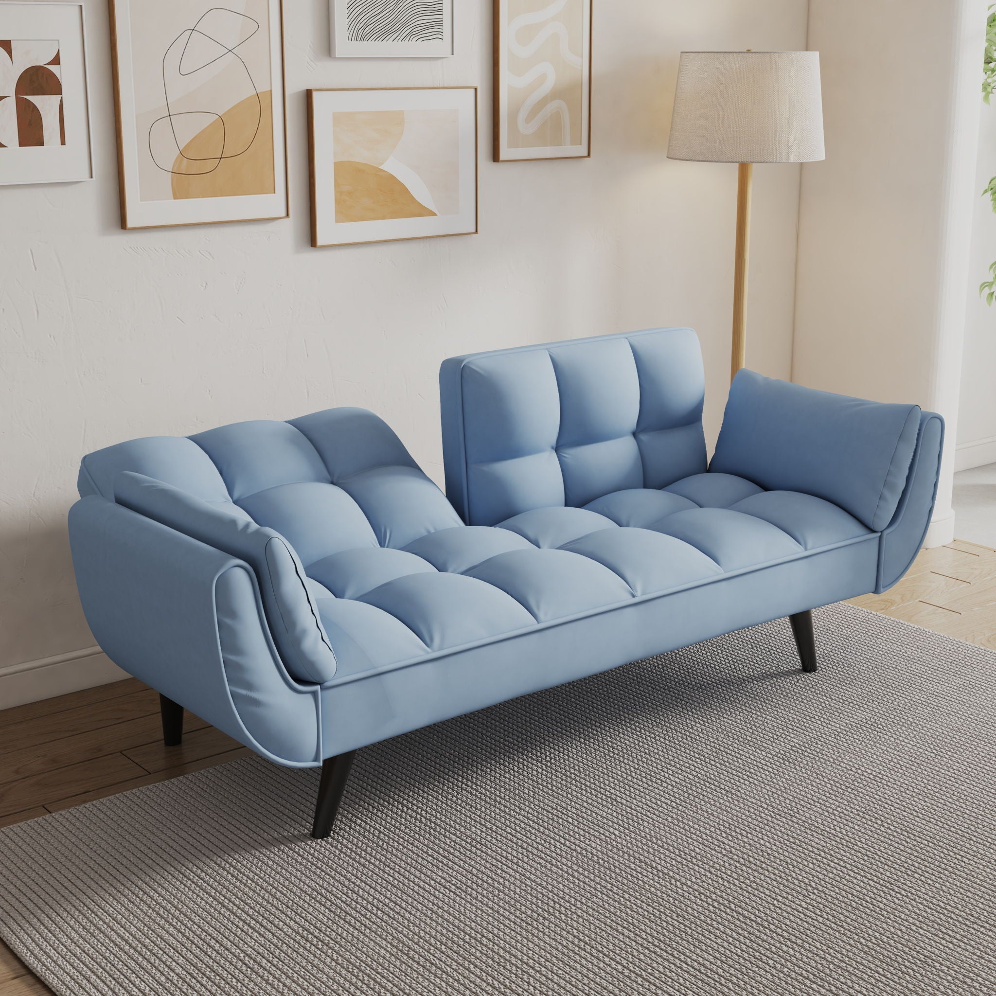Sofa Soft Two Armrests Throw Pillow Pillow Comfortable Fit