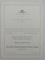 Vintage 1932 Penn State Nittany Lions vs. Syracuse College FB Program 137060