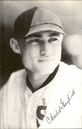 Charlie English White Sox d. 1999 Signed/Auto 3x5  Photo 178207