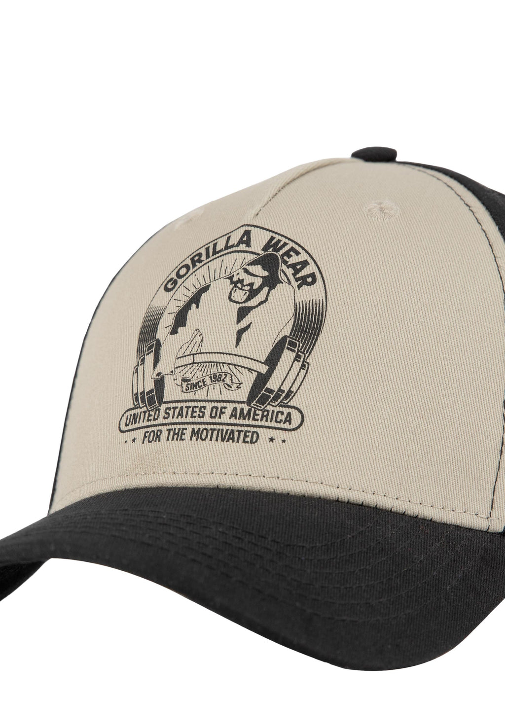 Buckley Cap - Black/Beige