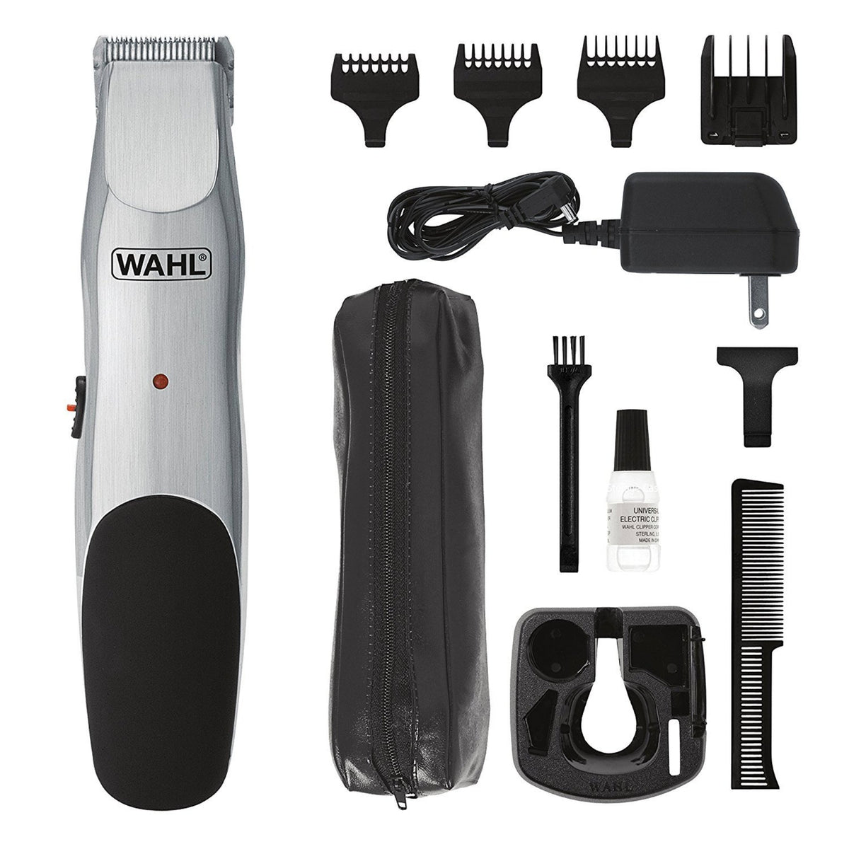Wahl Groomsman Corded or Cordless Beard Trimmer - Rechargeable Grooming Kit - 9918-6171-MI